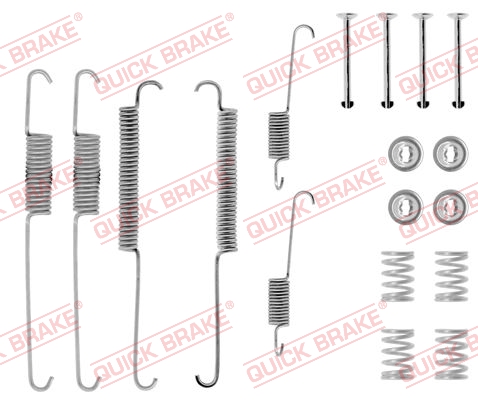 QUICK BRAKE Tilbehørssæt, bremsebakker 1050640