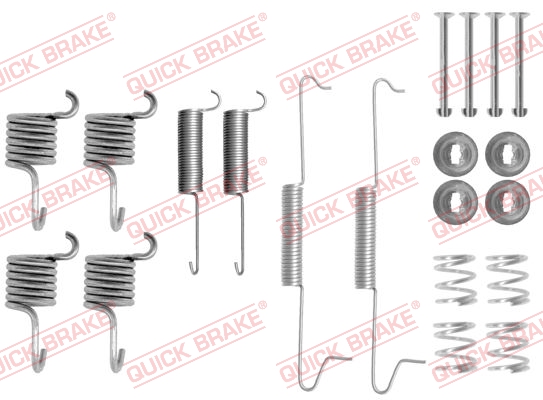 QUICK BRAKE Tilbehørssæt, bremsebakker 1050649