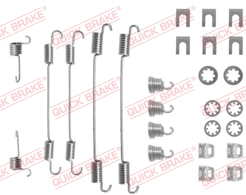 QUICK BRAKE Tilbehørssæt, bremsebakker 1050656
