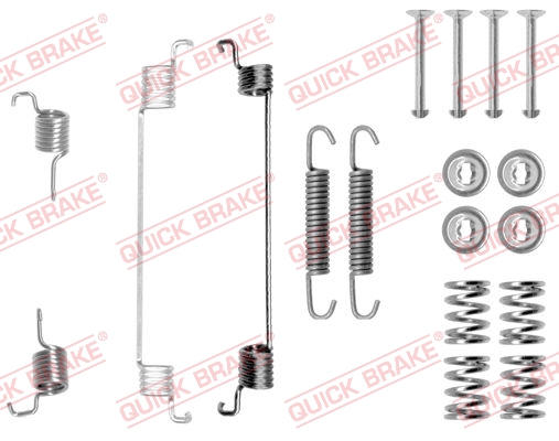 QUICK BRAKE Tilbehørssæt, bremsebakker 1050672