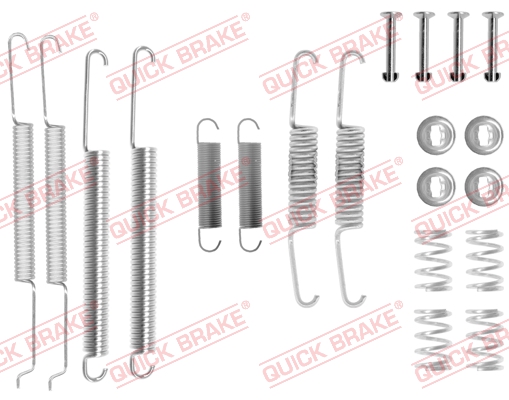 QUICK BRAKE Tilbehørssæt, bremsebakker 1050681