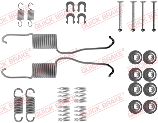 QUICK BRAKE Tilbehørssæt, bremsebakker 1050684