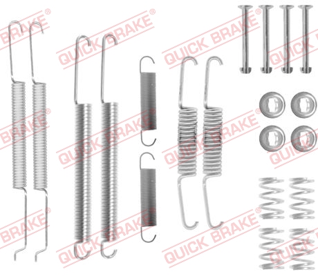 QUICK BRAKE Tilbehørssæt, bremsebakker 1050726