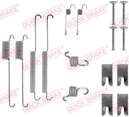QUICK BRAKE Tilbehørssæt, bremsebakker 1050732