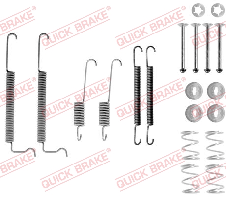 QUICK BRAKE Tilbehørssæt, bremsebakker 1050744