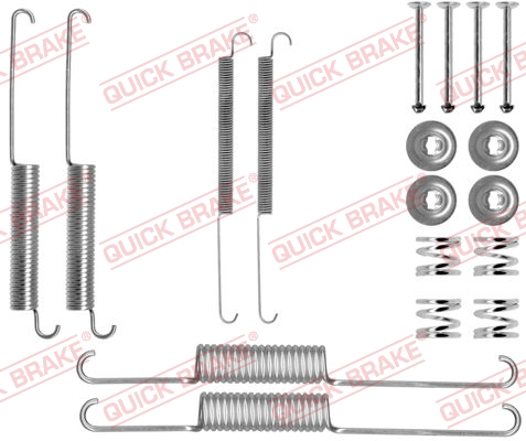 QUICK BRAKE Tilbehørssæt, bremsebakker 1050758