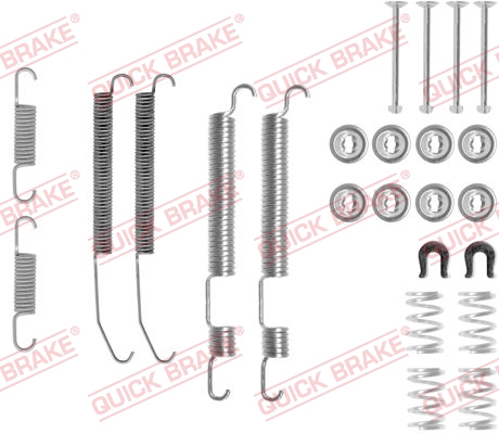 QUICK BRAKE Tilbehørssæt, bremsebakker 1050759