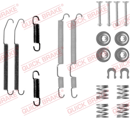 QUICK BRAKE Tilbehørssæt, bremsebakker 1050760