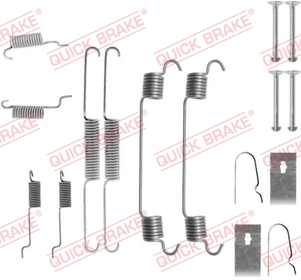 QUICK BRAKE Tilbehørssæt, bremsebakker 1050767