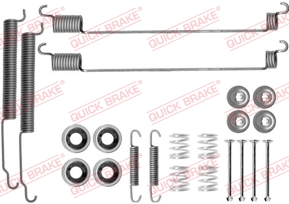 QUICK BRAKE Tilbehørssæt, bremsebakker 1050768