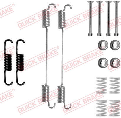 QUICK BRAKE Tilbehørssæt, bremsebakker 1050796