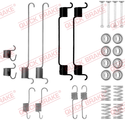 QUICK BRAKE Tilbehørssæt, bremsebakker 1050802