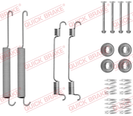 QUICK BRAKE Tilbehørssæt, bremsebakker 1050806