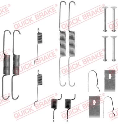 QUICK BRAKE Tilbehørssæt, bremsebakker 1050811