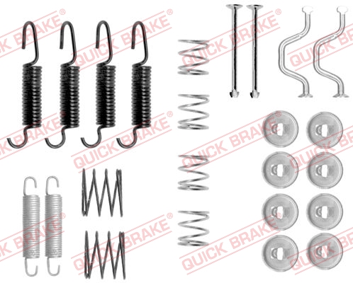 QUICK BRAKE Tilbehørssæt, parkeringsbremsebakker 1050816