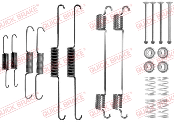 QUICK BRAKE Tilbehørssæt, bremsebakker 1050817