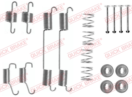 QUICK BRAKE Tilbehørssæt, bremsebakker 1050828