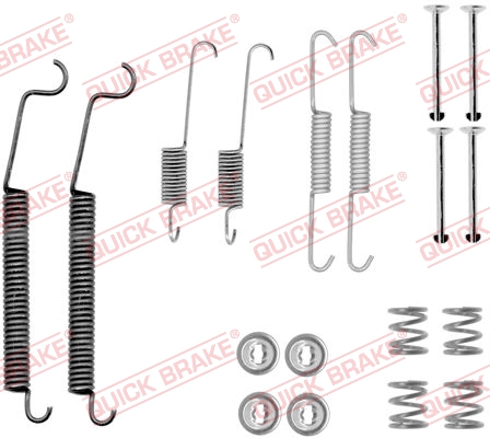 QUICK BRAKE Tilbehørssæt, bremsebakker 1050830