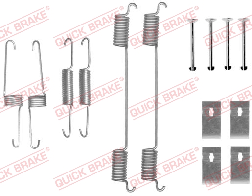 QUICK BRAKE Tilbehørssæt, bremsebakker 1050859