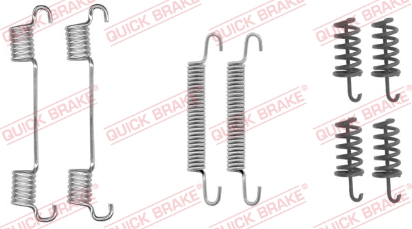 QUICK BRAKE Tilbehørssæt, parkeringsbremsebakker 1050868