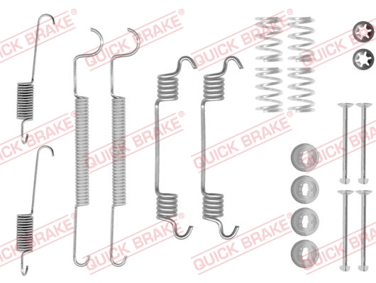 QUICK BRAKE Tilbehørssæt, bremsebakker 1050873
