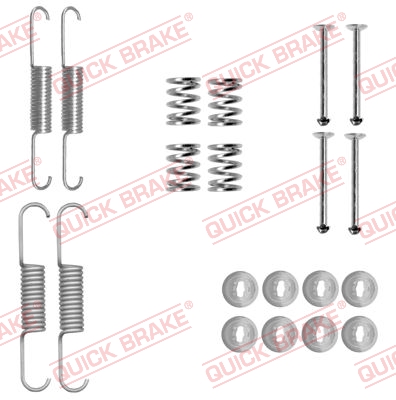 QUICK BRAKE Tilbehørssæt, parkeringsbremsebakker 1050880