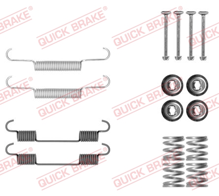 QUICK BRAKE Tilbehørssæt, parkeringsbremsebakker 1050897
