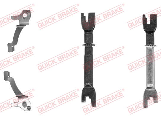 QUICK BRAKE Justering, sæt, tromlebremse 10853009