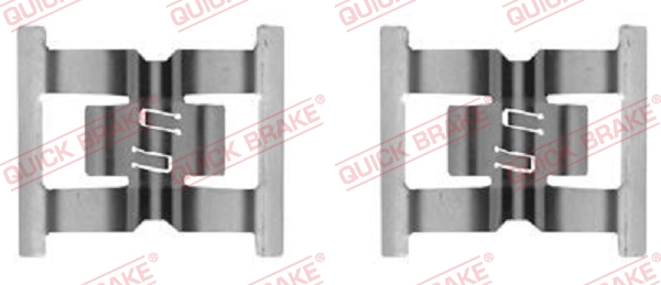QUICK BRAKE Tilbehørssæt, skivebremsebelægning 1090031