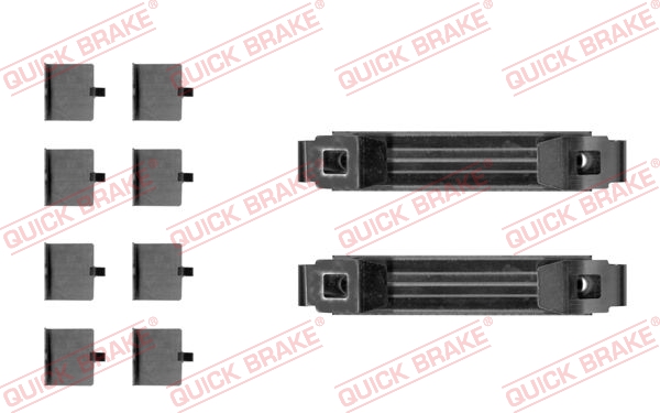 QUICK BRAKE Tilbehørssæt, skivebremsebelægning 1090056