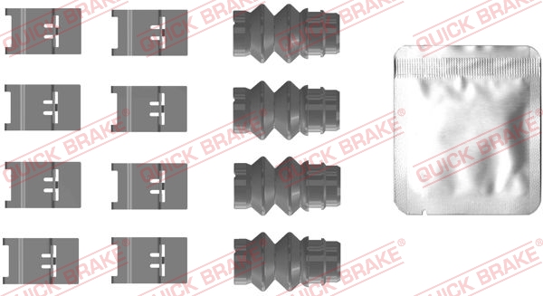 QUICK BRAKE Tilbehørssæt, skivebremsebelægning 1090110