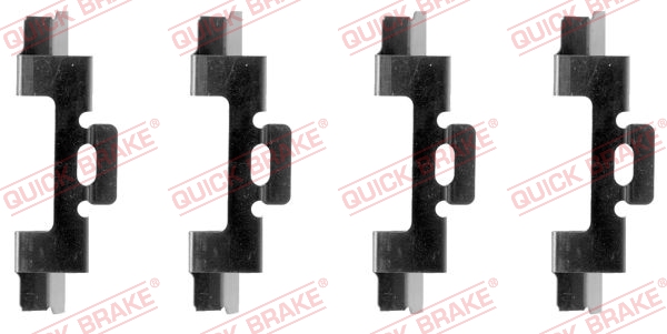 QUICK BRAKE Tilbehørssæt, skivebremsebelægning 1091027