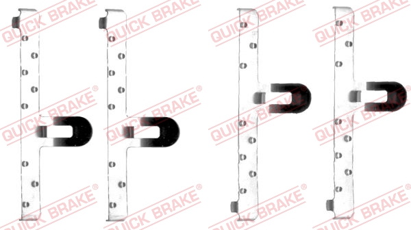 QUICK BRAKE Tilbehørssæt, skivebremsebelægning 1091048