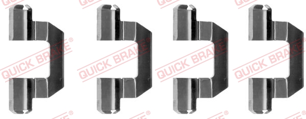 QUICK BRAKE Tilbehørssæt, skivebremsebelægning 1091077