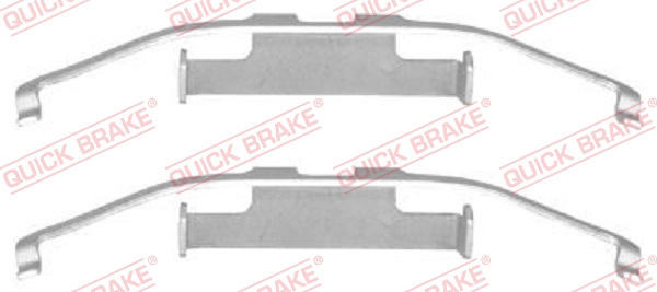 QUICK BRAKE Tilbehørssæt, skivebremsebelægning 1091097
