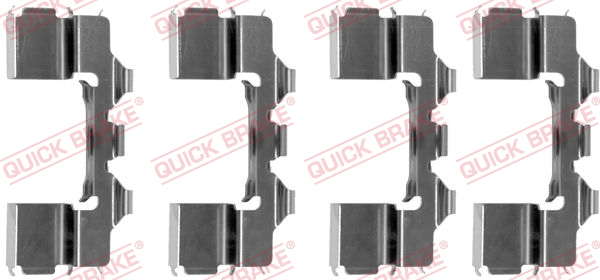 QUICK BRAKE Tilbehørssæt, skivebremsebelægning 1091104