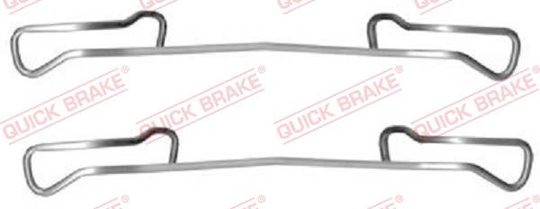 QUICK BRAKE Tilbehørssæt, skivebremsebelægning 1091150