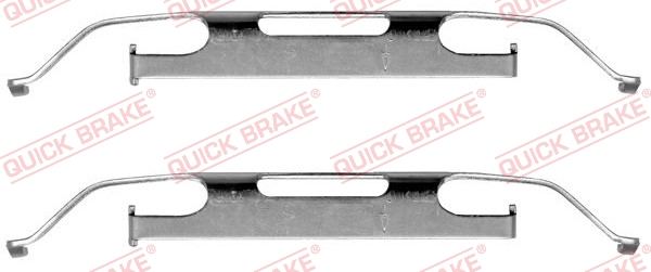 QUICK BRAKE Tilbehørssæt, skivebremsebelægning 1091223