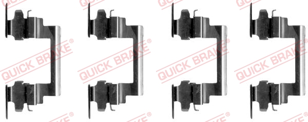 QUICK BRAKE Tilbehørssæt, skivebremsebelægning 1091236