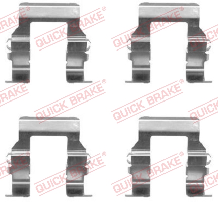 QUICK BRAKE Tilbehørssæt, skivebremsebelægning 1091279