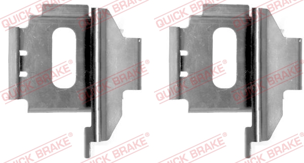 QUICK BRAKE Tilbehørssæt, skivebremsebelægning 1091283