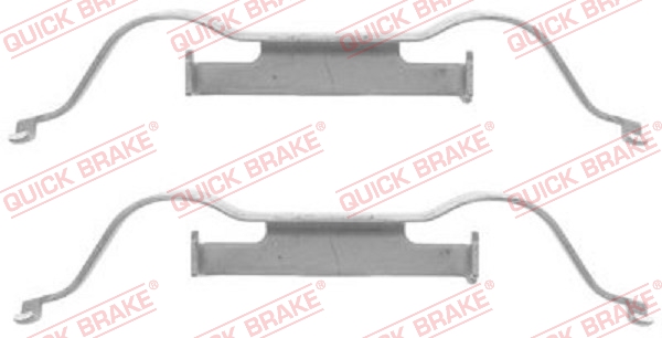 QUICK BRAKE Tilbehørssæt, skivebremsebelægning 1091288