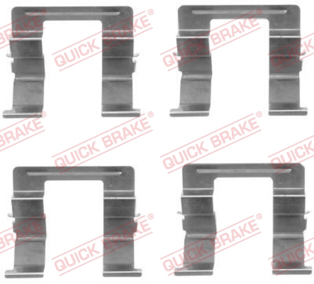 QUICK BRAKE Tilbehørssæt, skivebremsebelægning 1091605