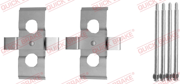 QUICK BRAKE Tilbehørssæt, skivebremsebelægning 1091635