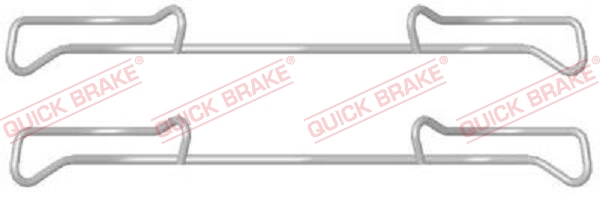 QUICK BRAKE Tilbehørssæt, skivebremsebelægning 1091678