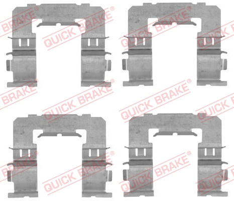 QUICK BRAKE Tilbehørssæt, skivebremsebelægning 1091742