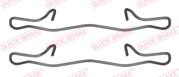QUICK BRAKE Tilbehørssæt, skivebremsebelægning 1091755