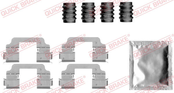 QUICK BRAKE Tilbehørssæt, skivebremsebelægning 1091828
