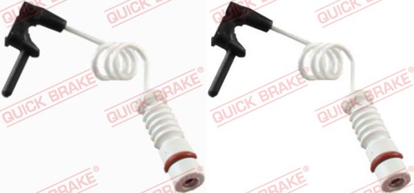 QUICK BRAKE Slidindikator, bremsebelægning ws0209a for MERCEDES-BENZ