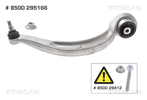 TRISCAN Bærearm, hjulophæng 8500295166 for AUDI